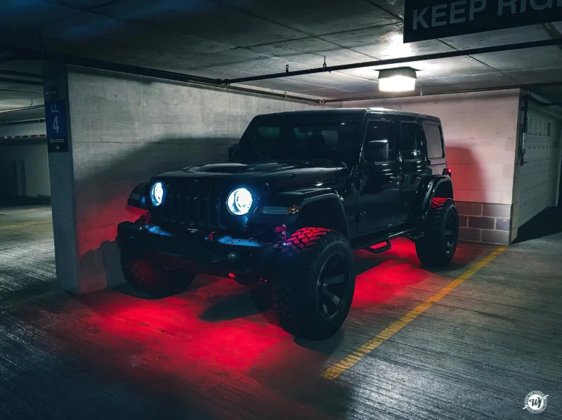 Oracle Bluetooth + RF Underbody Rock Light Kit - 8 PCS - ColorSHIFT - Image 57
