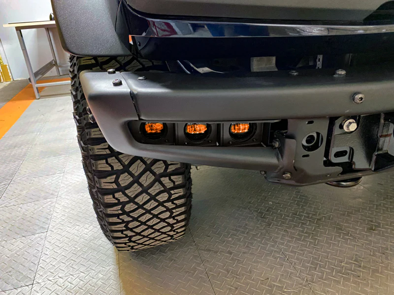 Oracle High 21-22 Ford Bronco Triple LED Fog Light kit for Steel Bumper - Image 6