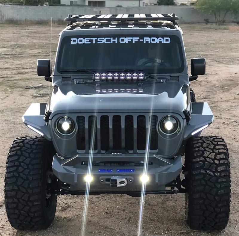 Oracle Jeep JL/Gladiator JT Oculus Bi-LED Projector Headlights - Amber/White Switchback - Image 58