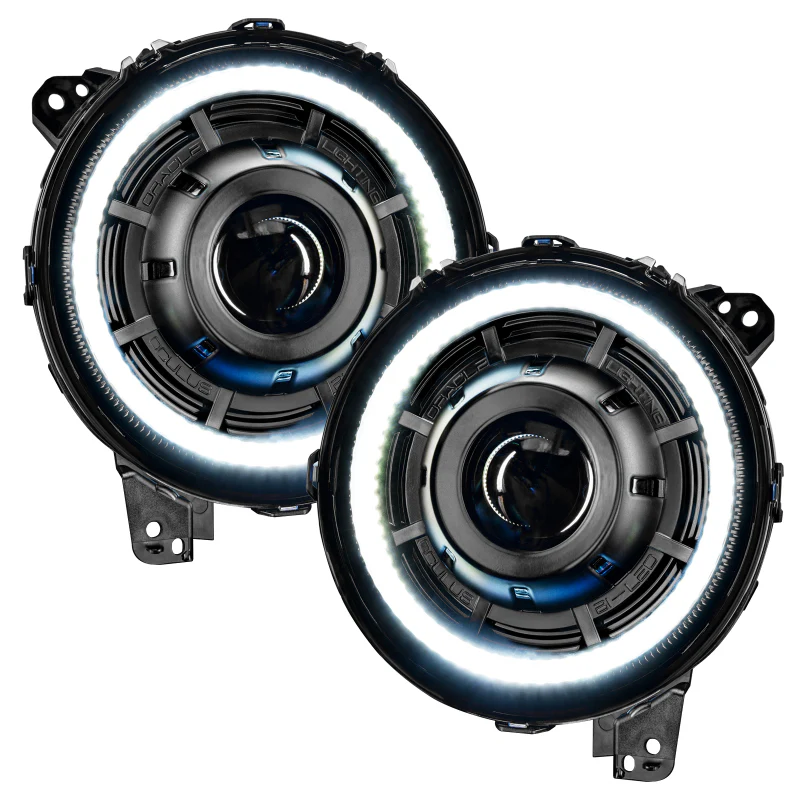 Oracle Jeep JL/Gladiator JT Oculus Bi-LED Projector Headlights - Amber/White Switchback - Image 7