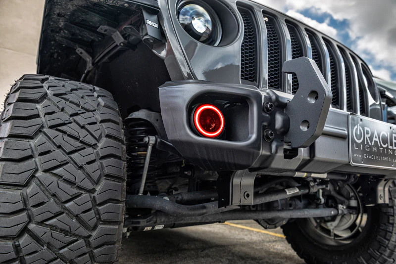 Oracle Jeep Wrangler JK/JL/JT High Performance W LED Fog Lights - ColorSHIFT - Dynamic - Image 9