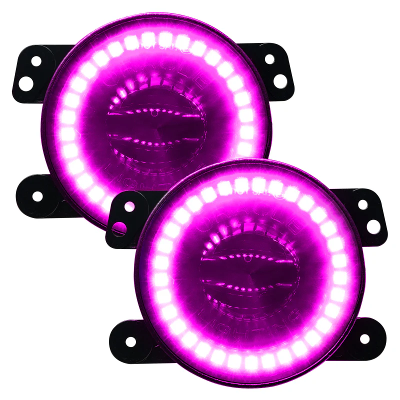 Oracle Jeep Wrangler JK/JL/JT High Performance W LED Fog Lights - w/o Controller - Image 25