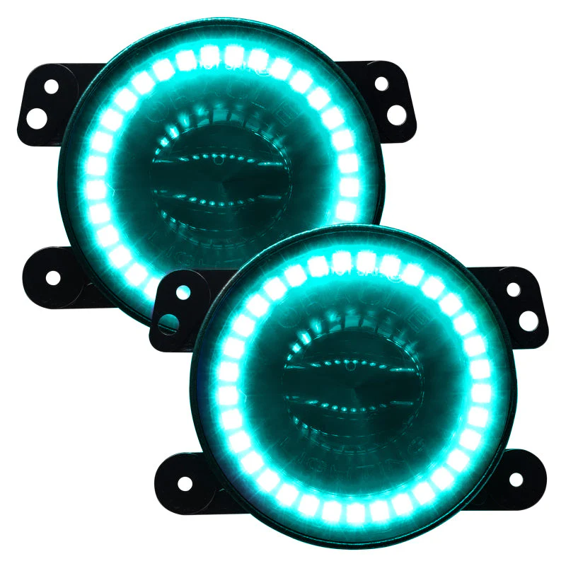Oracle Jeep Wrangler JK/JL/JT High Performance W LED Fog Lights - w/o Controller - Image 26