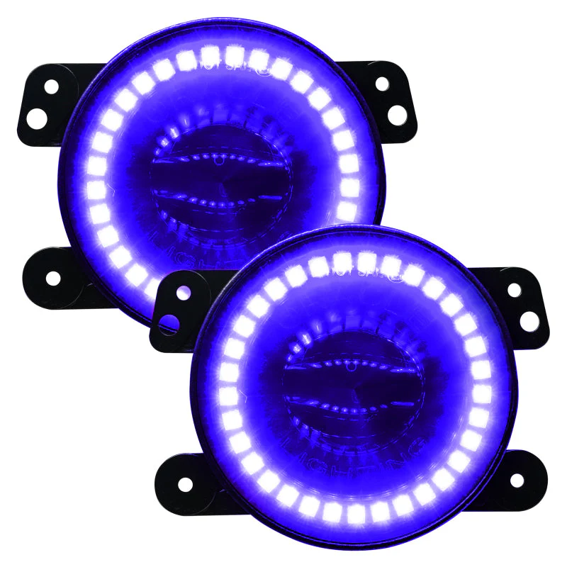 Oracle Jeep Wrangler JK/JL/JT High Performance W LED Fog Lights - w/o Controller - Image 28
