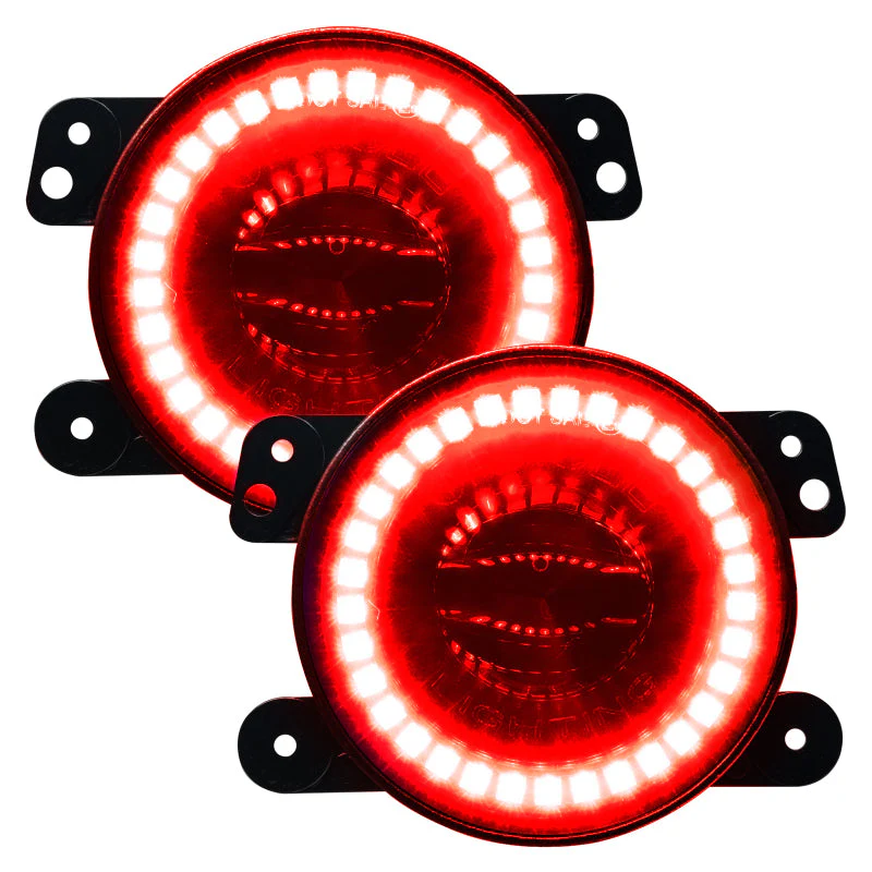 Oracle Jeep Wrangler JK/JL/JT High Performance W LED Fog Lights - w/o Controller - Image 29