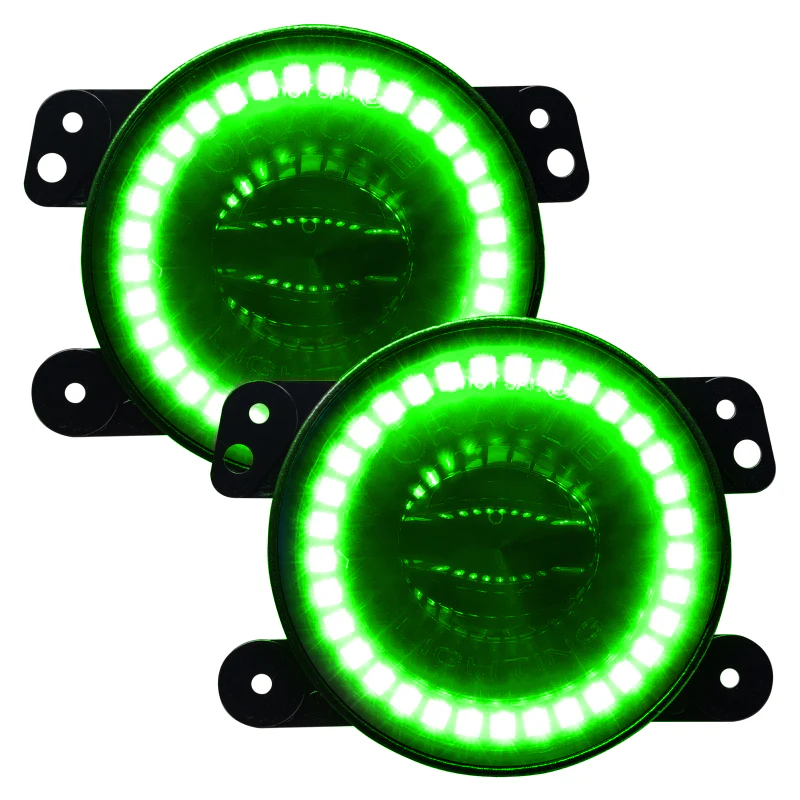 Oracle Jeep Wrangler JK/JL/JT High Performance W LED Fog Lights - w/o Controller - Image 35