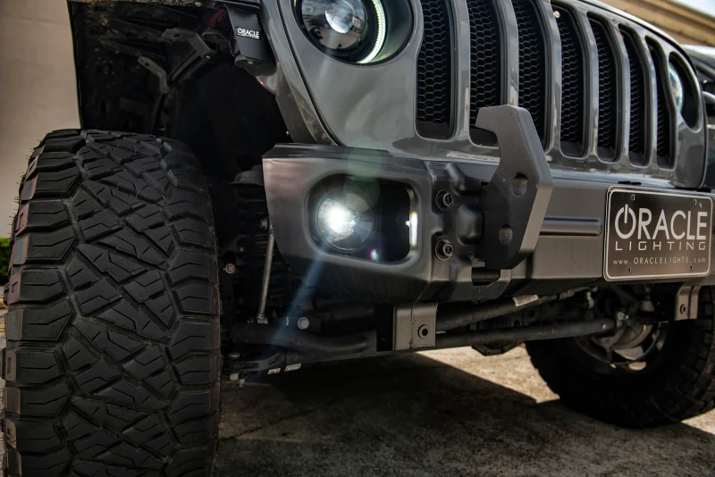 Oracle Jeep Wrangler JK/JL/JT High Performance W LED Fog Lights - w/o Controller - Image 5