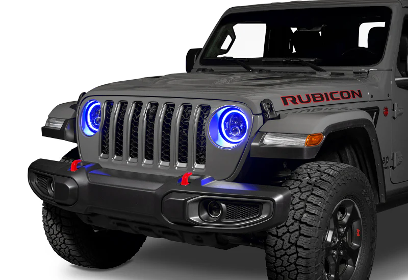 Oracle Jeep Wrangler JL/Gladiator JT 7in. High Powered LED Headlights (Pair) - Dynamic - Image 13