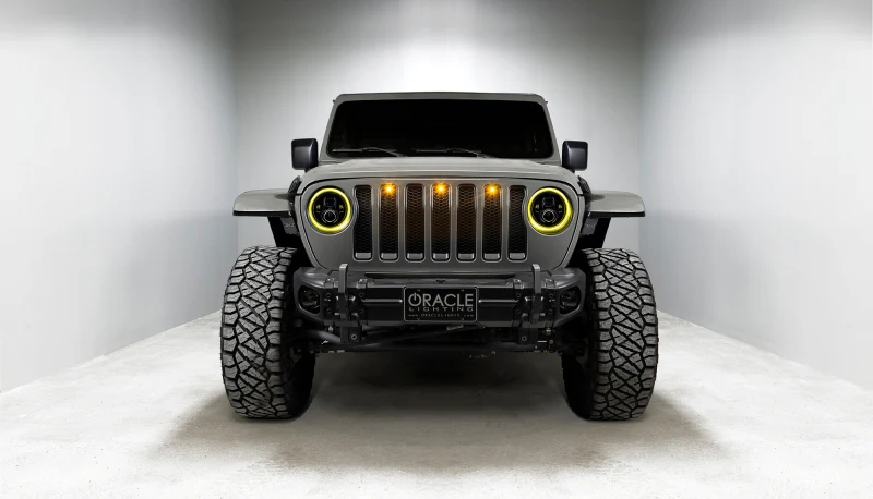 Oracle Jeep Wrangler JL/Gladiator JT 7in. High Powered LED Headlights (Pair) - Dynamic - Image 18