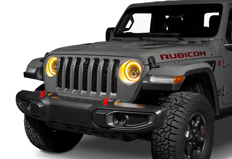 Oracle Jeep Wrangler JL/Gladiator JT 7in. High Powered LED Headlights (Pair) - Dynamic - Image 23