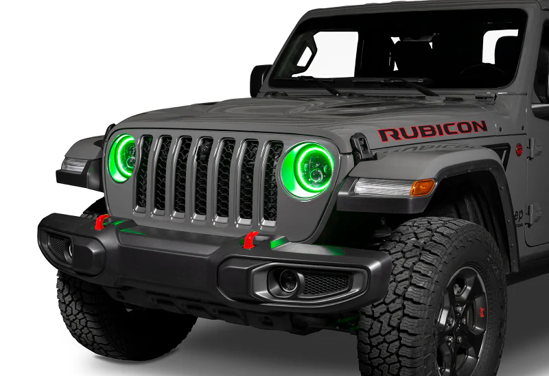 Oracle Jeep Wrangler JL/Gladiator JT 7in. High Powered LED Headlights (Pair) - Dynamic - Image 25