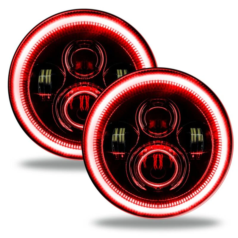 Oracle Jeep Wrangler JL/Gladiator JT 7in. High Powered LED Headlights (Pair) - Dynamic - Image 33