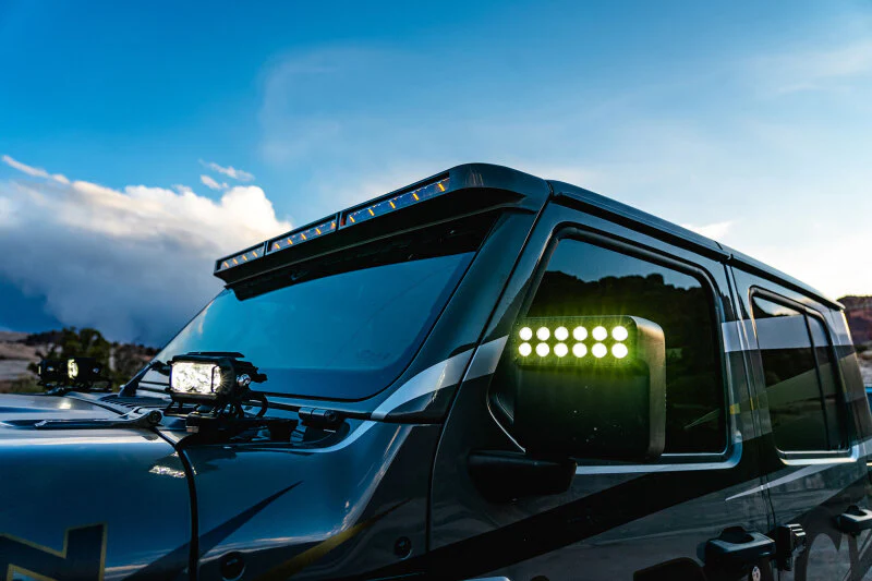 Oracle Jeep Wrangler JL/Gladiator JT Integrated Windshield LED Light Bar System - Image 31