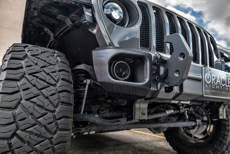 Oracle Jeep Wrangler JL/Gladiator JT Sport High Performance W LED Fog Lights - White - Image 12