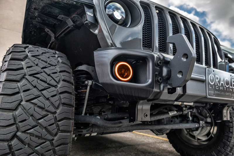 Oracle Jeep Wrangler JL/JT Sport High Performance W LED Fog Lights - w/o Controller - Image 8