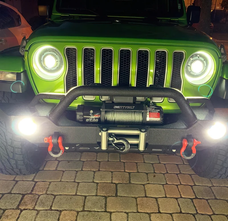 Oracle Jeep Wrangler JL Oculus Bi-LED Projector Headlights- Graphite Metallic - 5500K - Image 36