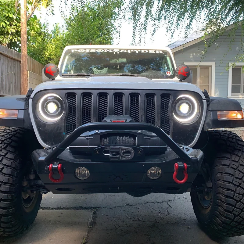 Oracle Jeep Wrangler JL Oculus Bi-LED Projector Headlights- Graphite Metallic - 5500K - Image 38