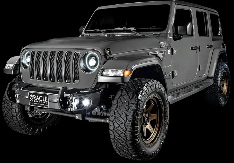 Oracle Jeep Wrangler JL Smoked Lens LED Front Sidemarkers - Image 4