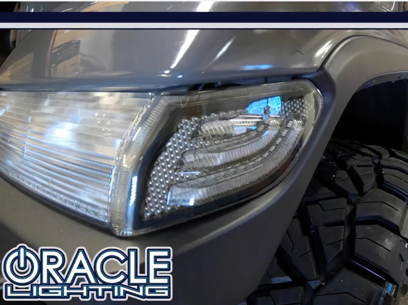 Oracle Jeep Wrangler JL Smoked Lens LED Front Sidemarkers - Image 5