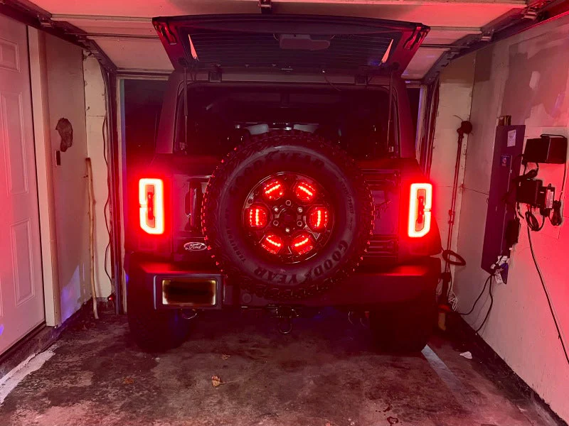 Oracle LED Illuminated Wheel Ring 3rd Brake Light - Red - Image 5