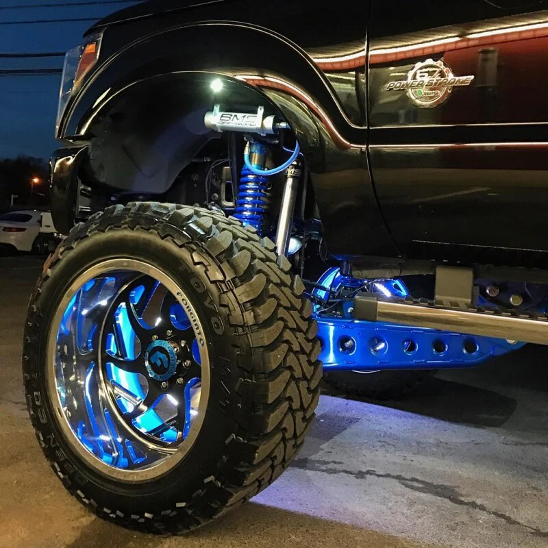 Oracle LED Illuminated Wheel Rings - ColorSHIFT - 15in. - ColorSHIFT No Remote - Image 11