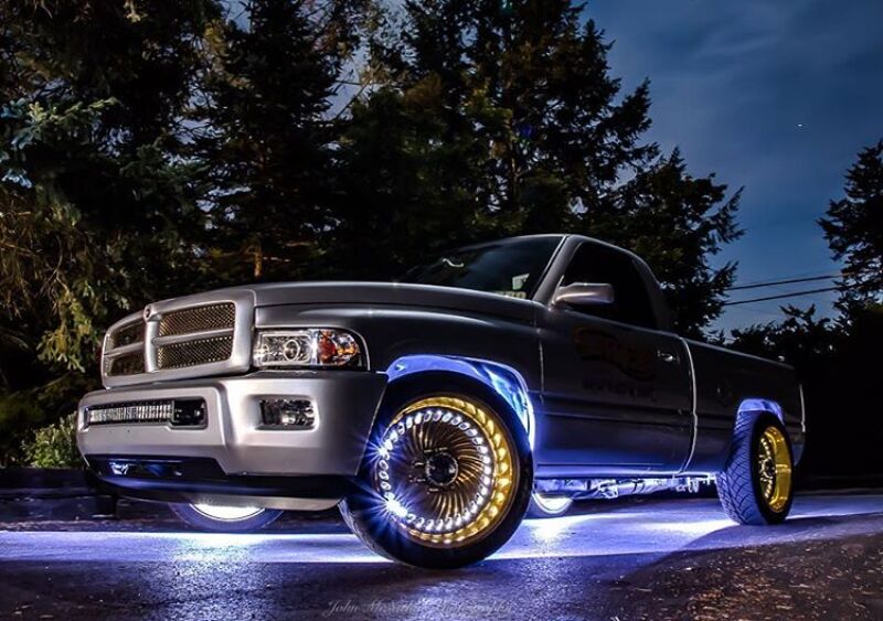 Oracle LED Illuminated Wheel Rings - ColorSHIFT - 15in. - ColorSHIFT No Remote - Image 27