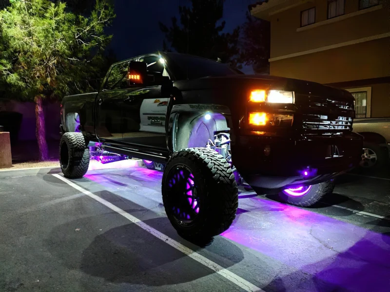 Oracle LED Illuminated Wheel Rings - ColorSHIFT Dynamic - ColorSHIFT - Dynamic - Image 5