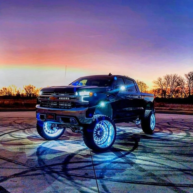 Oracle LED Illuminated Wheel Rings - ColorSHIFT Dynamic - ColorSHIFT - Dynamic - Image 7
