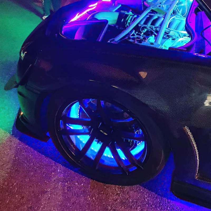 Oracle LED Illuminated Wheel Rings - ColorSHIFT Dynamic - ColorSHIFT - Dynamic - Image 8