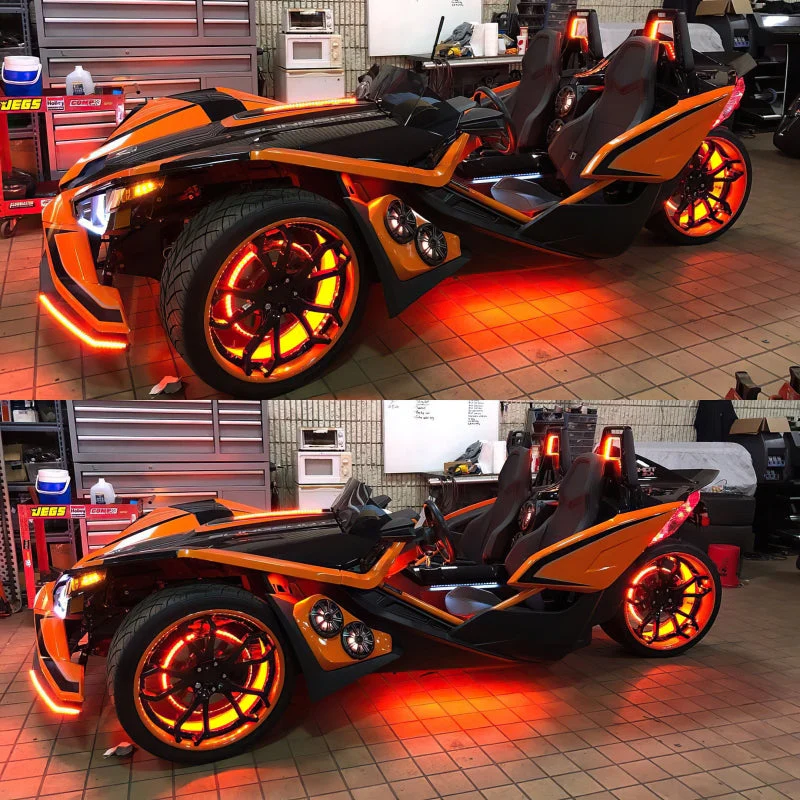 Oracle LED Illuminated Wheel Rings - ColorSHIFT No Remote - ColorSHIFT No Remote - Image 30