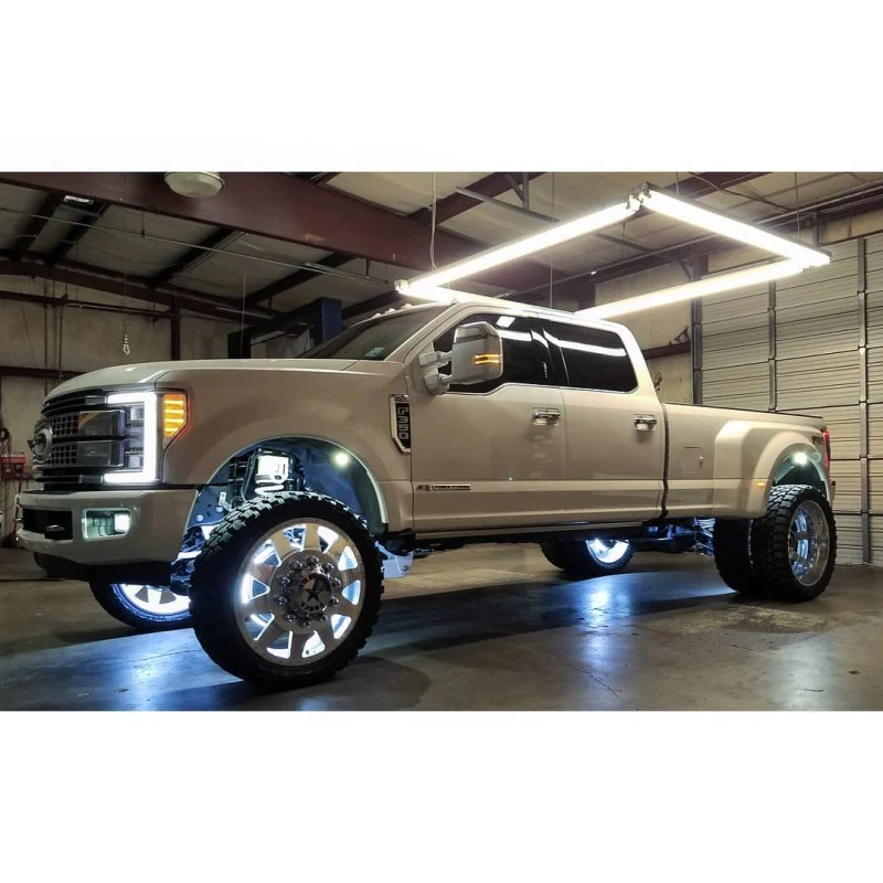Oracle LED Illuminated Wheel Rings - Double LED - White - Image 41
