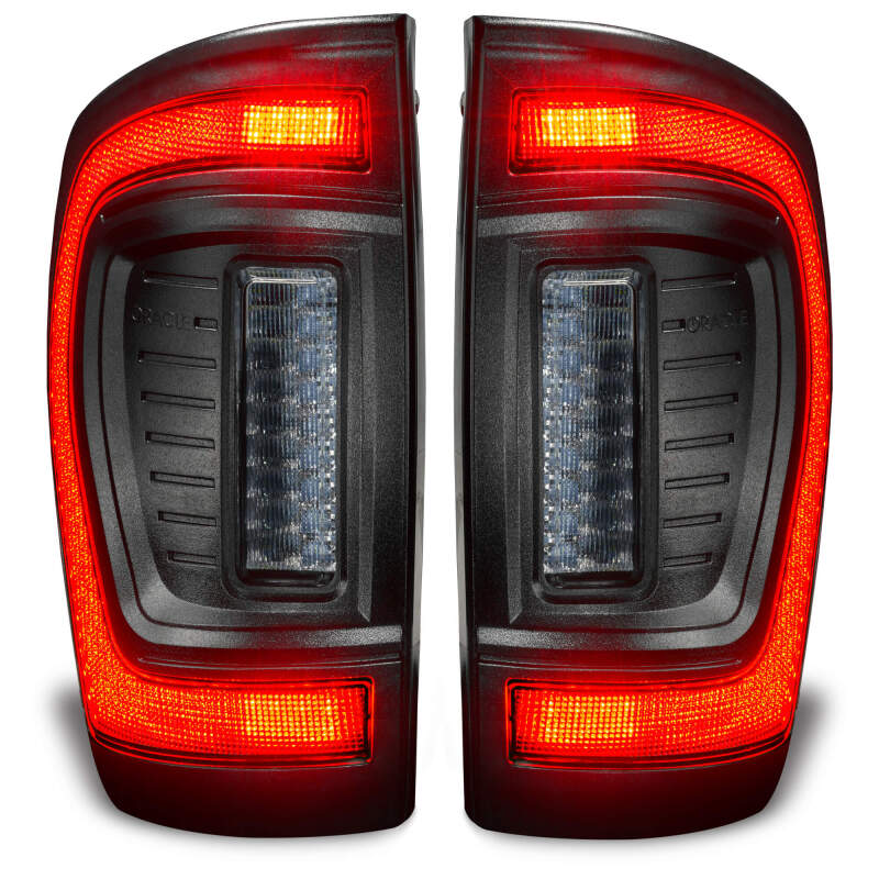 Oracle Lighting 16-23 Gen 3 Toyota Tacoma Black Series Flush Style LED Tail Lights - Image 12