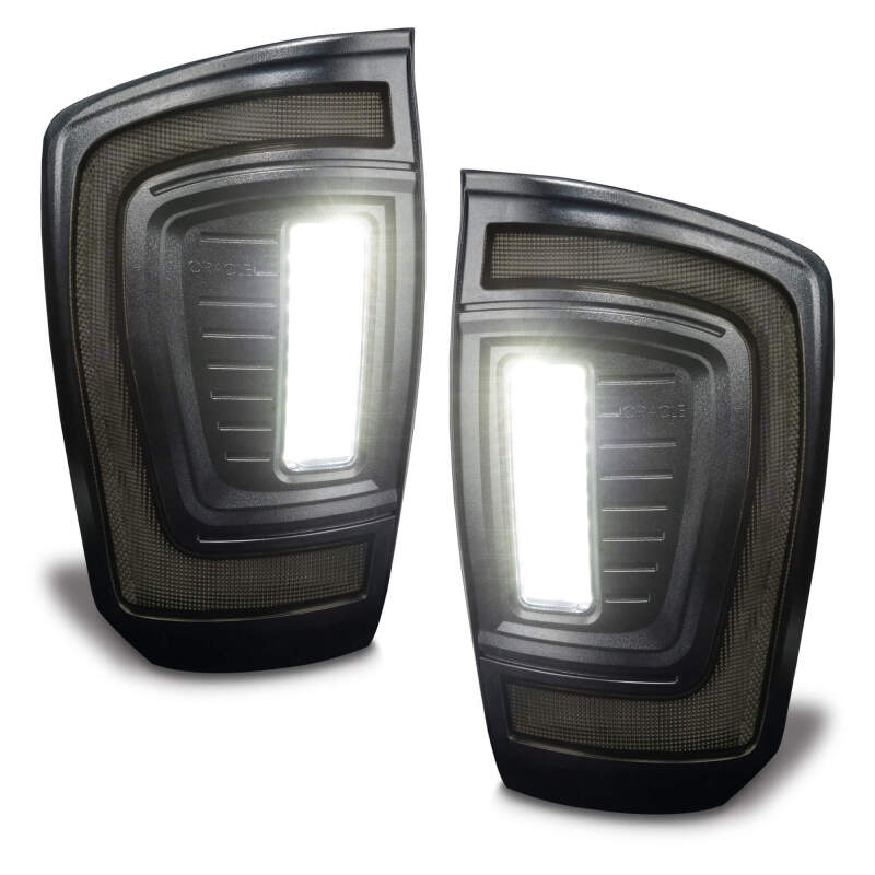 Oracle Lighting 16-23 Gen 3 Toyota Tacoma Black Series Flush Style LED Tail Lights - Image 19