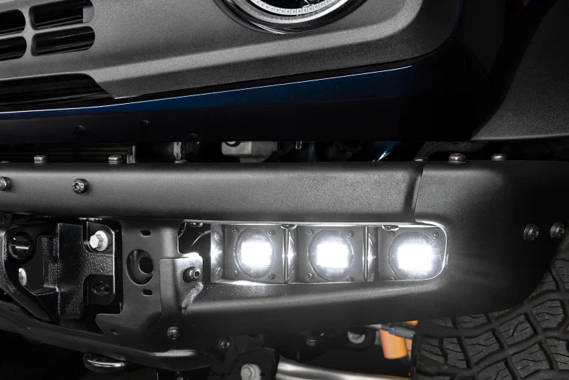 ORACLE Lighting 21-22 Ford Bronco Triple LED Fog Light Kit for Steel Bumper - White - Image 10