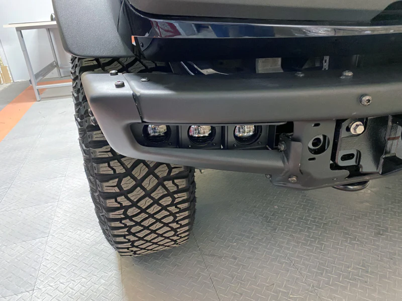 ORACLE Lighting 21-22 Ford Bronco Triple LED Fog Light Kit for Steel Bumper - White - Image 5
