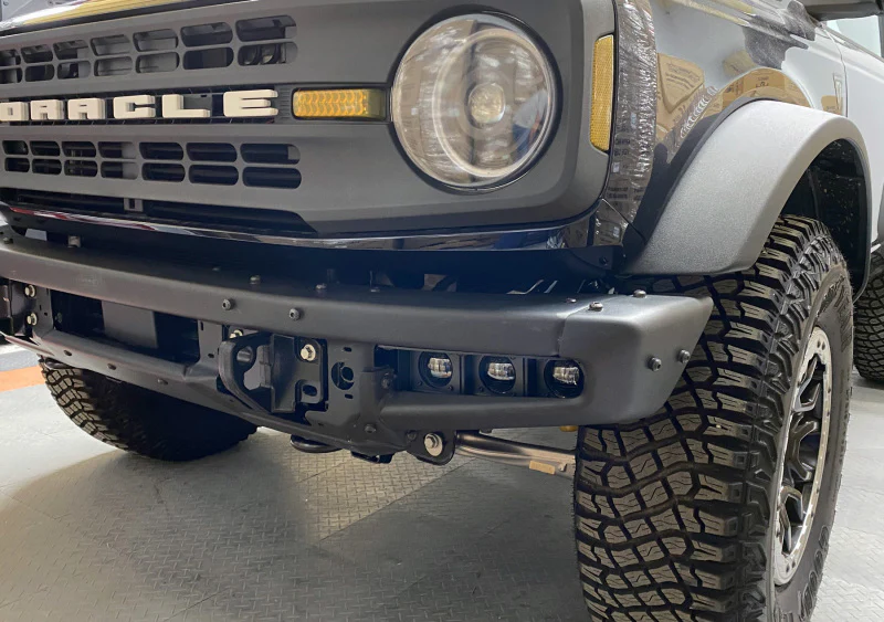 ORACLE Lighting 21-22 Ford Bronco Triple LED Fog Light Kit for Steel Bumper - White - Image 9