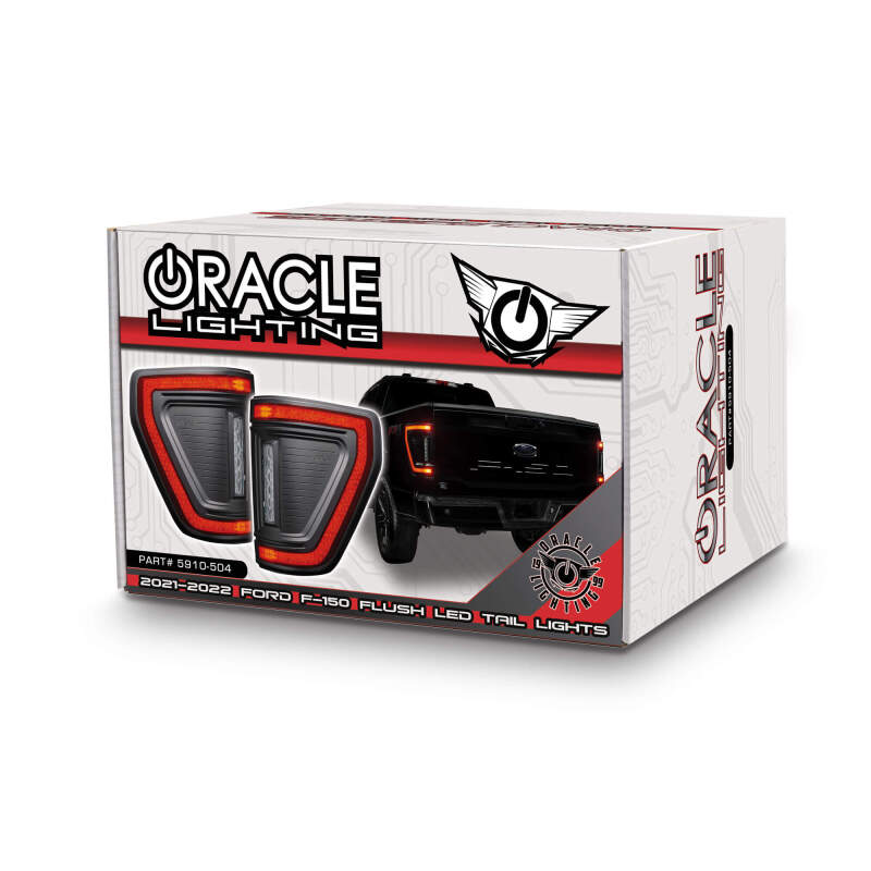Oracle Lighting 21-24 Ford F-150 Flush Style LED Tail Lights - Image 14