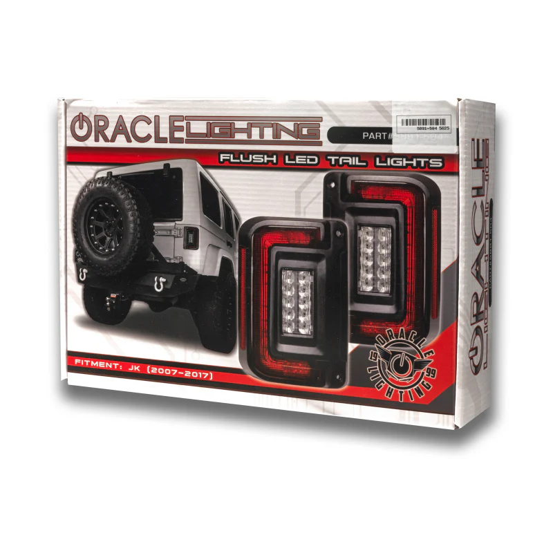 Oracle Lighting Jeep Wrangler JK Flush Mount LED Tail Lights - Image 14