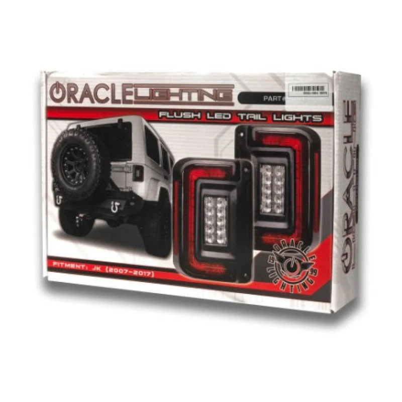 Oracle Lighting Jeep Wrangler JK Flush Mount LED Tail Lights - Image 17