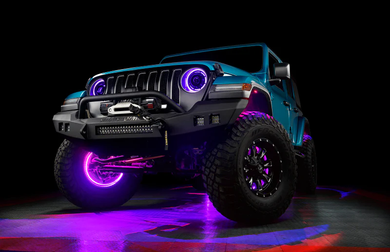 ORACLE Lighting LED Illuminated Wheel Rings - ColorSHIFT RGB+W - Image 2