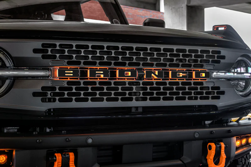 ORACLE Lighting Universal Illuminated LED Letter Badges - Matte Blk Surface Finish - C - Image 21