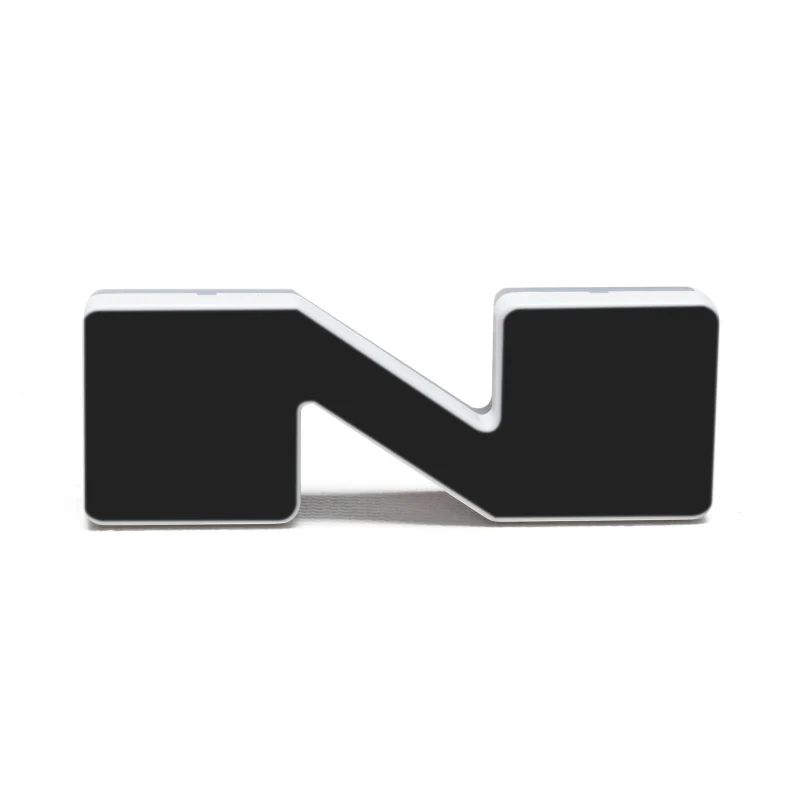 ORACLE Lighting Universal Illuminated LED Letter Badges - Matte Blk Surface Finish - N - Image 7