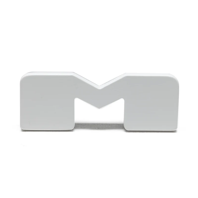 ORACLE Lighting Universal Illuminated LED Letter Badges - Matte Wht Surface Finish - M - Image 2