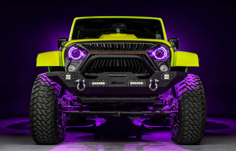 Oracle Oculus 7in ColorSHIFT Bi-LED Projector Headlights for Jeep Wrangler JK - Image 20