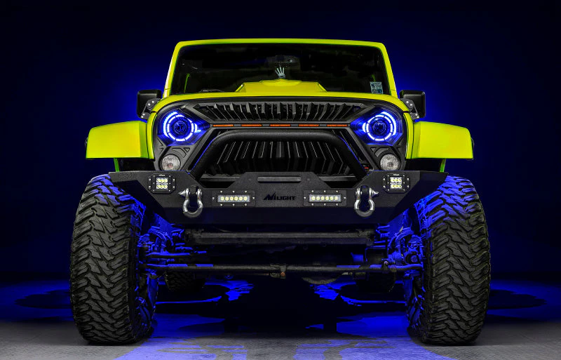Oracle Oculus 7in ColorSHIFT Bi-LED Projector Headlights for Jeep Wrangler JK - Image 21