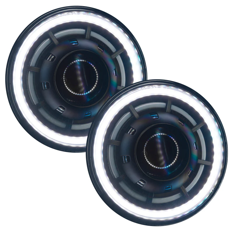 Oracle Oculus 7in ColorSHIFT Bi-LED Projector Headlights for Jeep Wrangler JK - Image 5