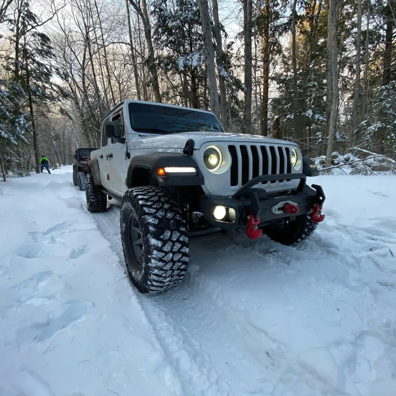 Oracle Oculus Bi-LED Projector Headlights for Jeep JL/Gladiator JT - Matte Blk - 5500K - Image 14