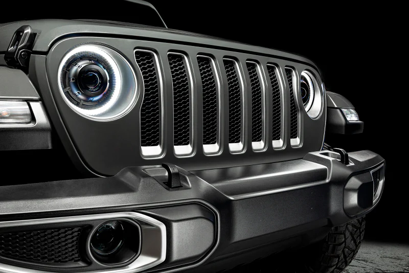 Oracle Oculus Bi-LED Projector Headlights for Jeep JL/Gladiator JT - Matte Blk - 5500K - Image 16