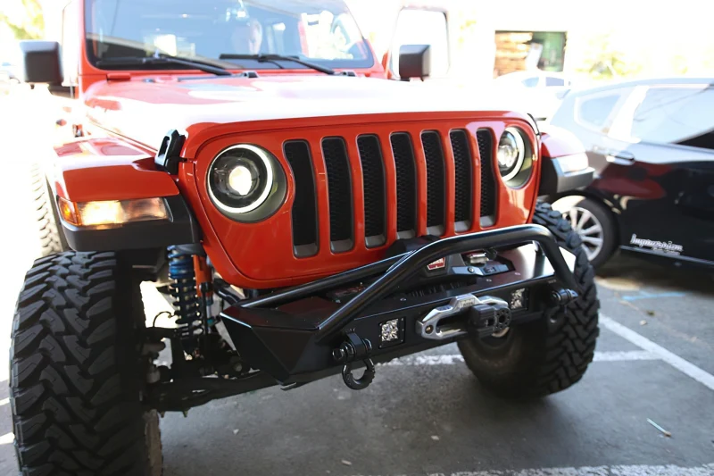 Oracle Oculus Bi-LED Projector Headlights for Jeep JL/Gladiator JT - Matte Blk - 5500K - Image 17