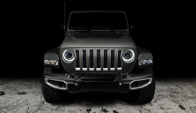 Oracle Oculus Bi-LED Projector Headlights for Jeep JL/Gladiator JT - Matte Blk - 5500K - Image 39